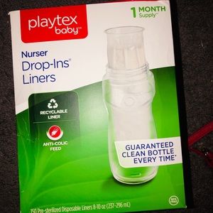 Playtex bottle Liners (150 Liners 1month supply)